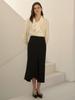 Mommet Mermaid Slit Skirt Black