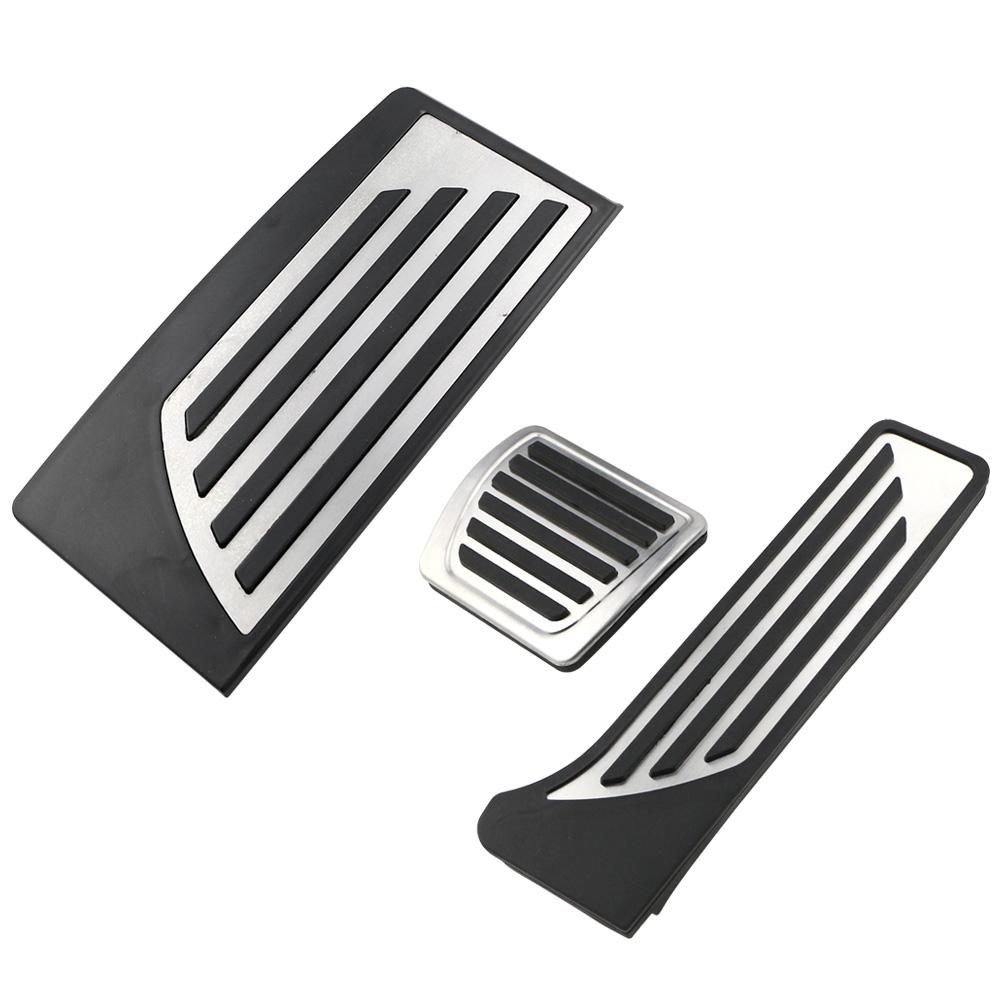 AT Sport Car Pedals for Alfa Romeo Giulia Stelvio 2016-2025 LHD Stainless Steel Gas Accelerator Brake Pedal Cover Pads Parts