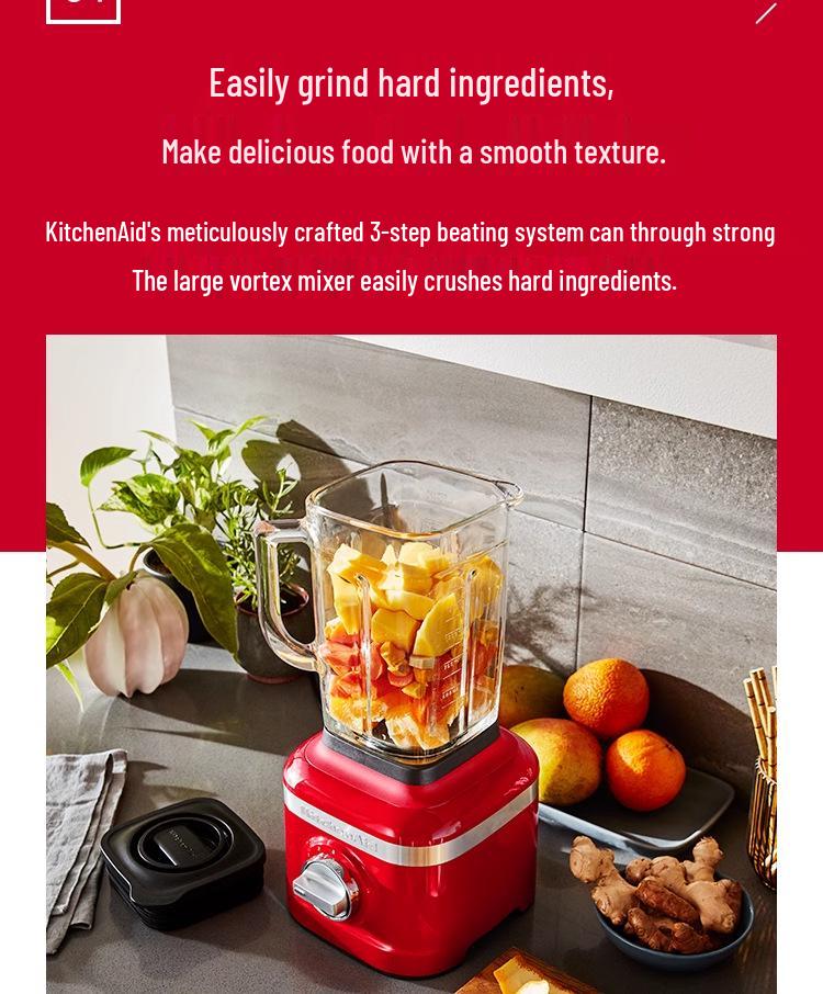 KitchenAid vysokorychlostní multifunkční mixér pro drcení ledu a dětskou stravu