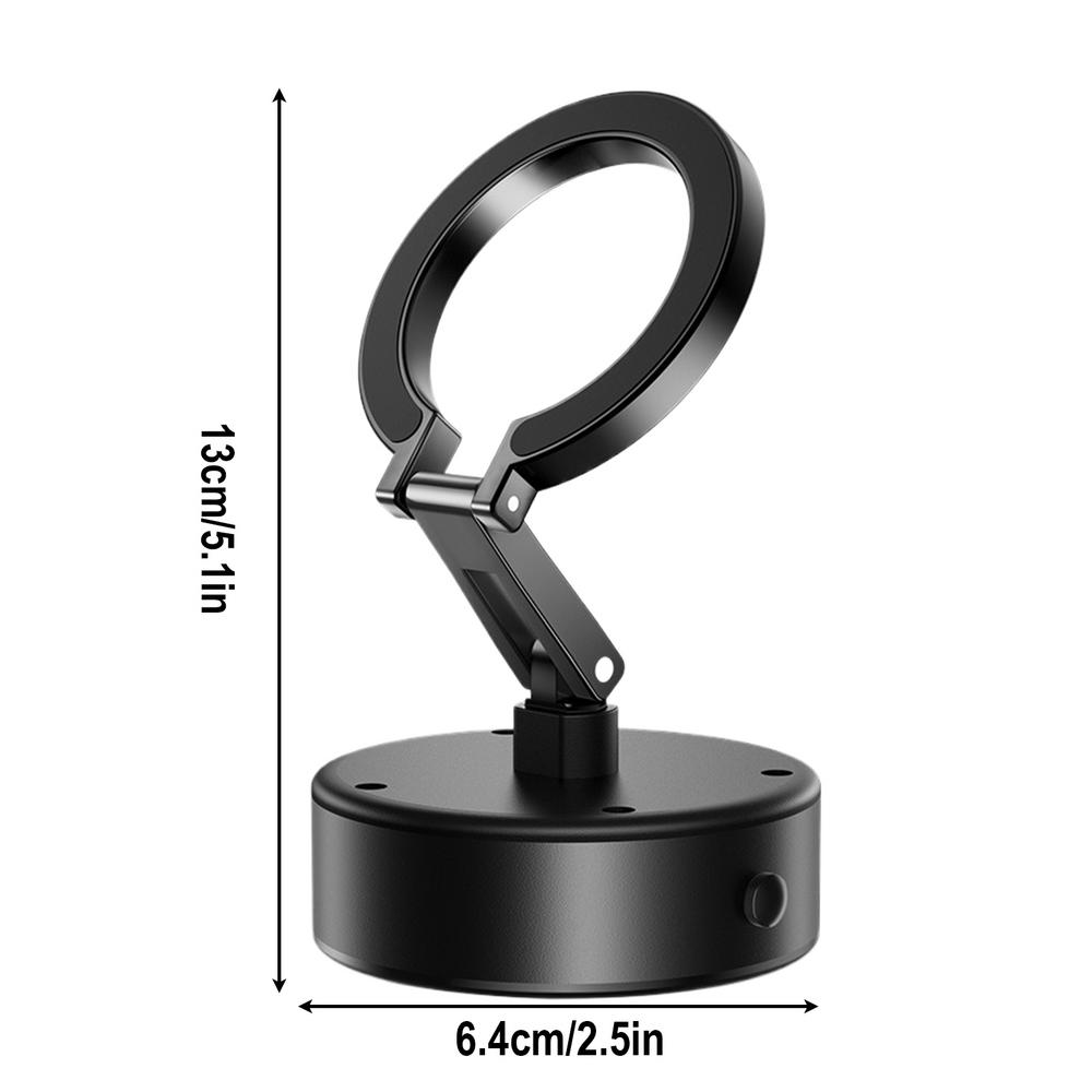 Car Magnetic Phone Holder Magnetic Phone Mount Holder Portable Vacuum Suction Phone Holder For Car Walls Tiles Mirrors Glass And