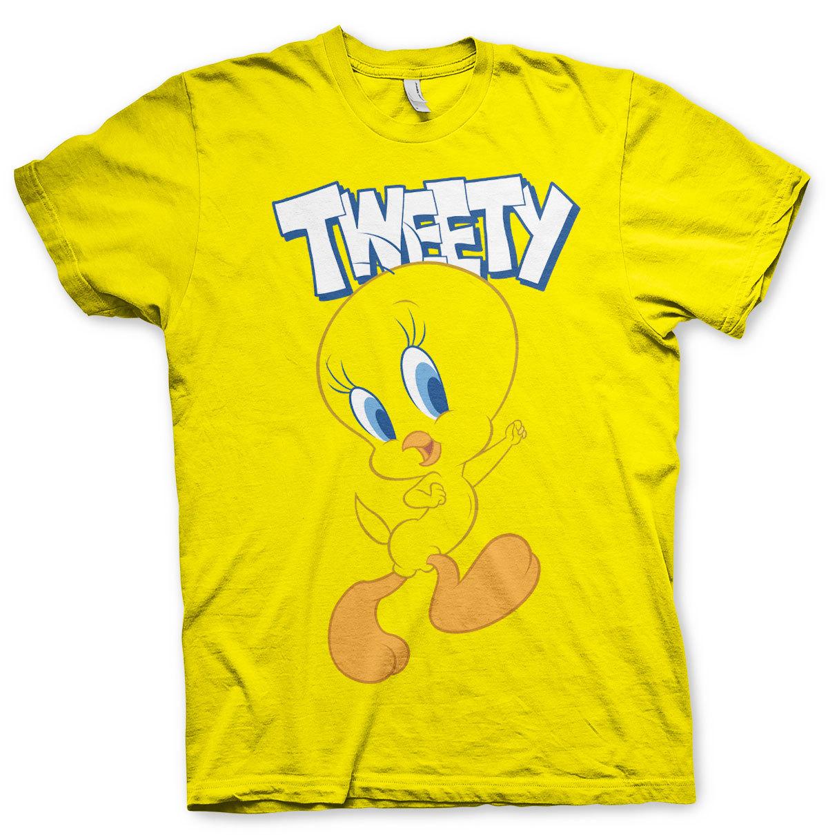 Officially Licensed Looney Tunes Tweety Mens T-Shirt S-XXL Sizes L