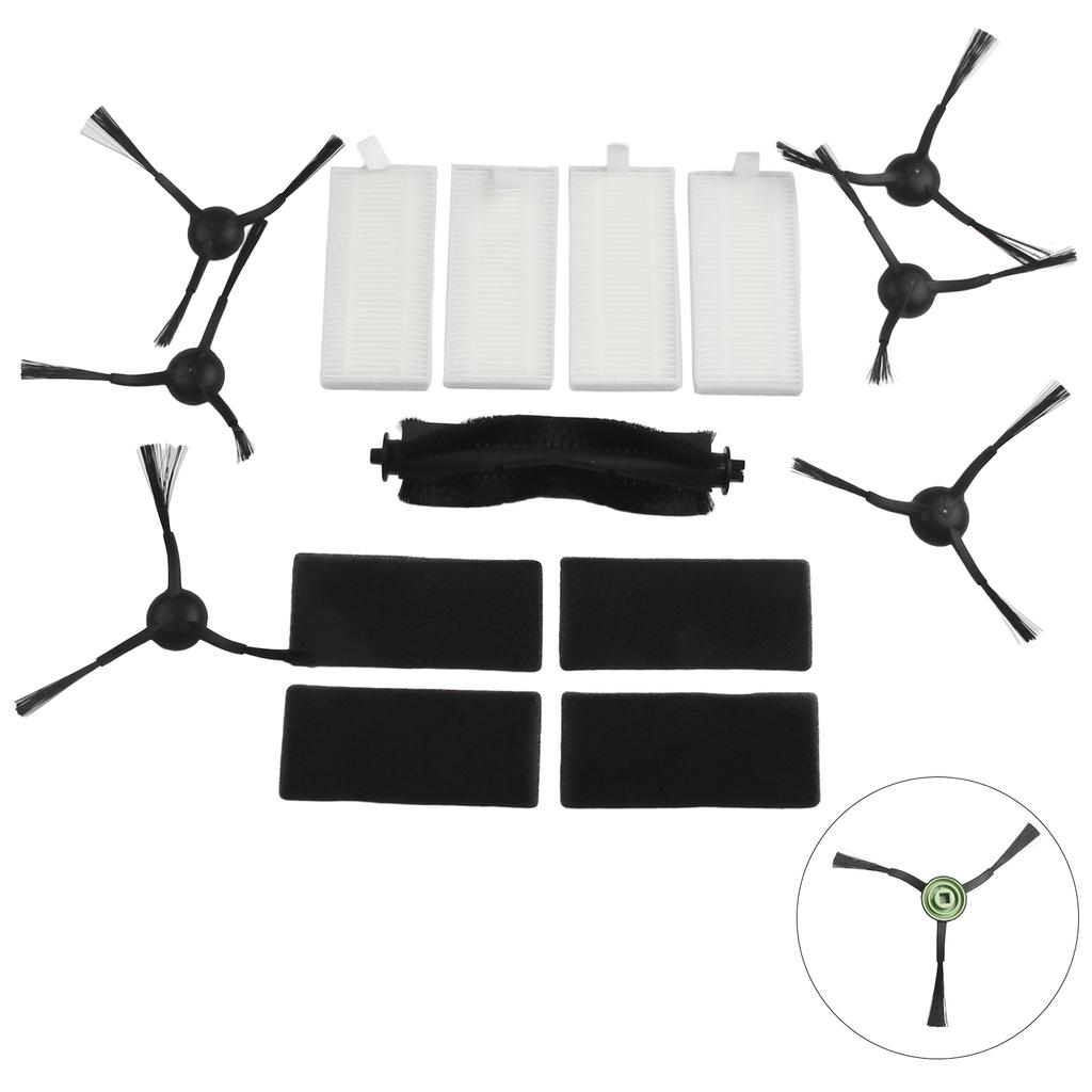 1 Set Für Conga Für Haustier Für X-Treme Für Haustier Ultimat Hauptbürste Seitenbürsten Filter Staubsauger Zubehör Ersatzteile