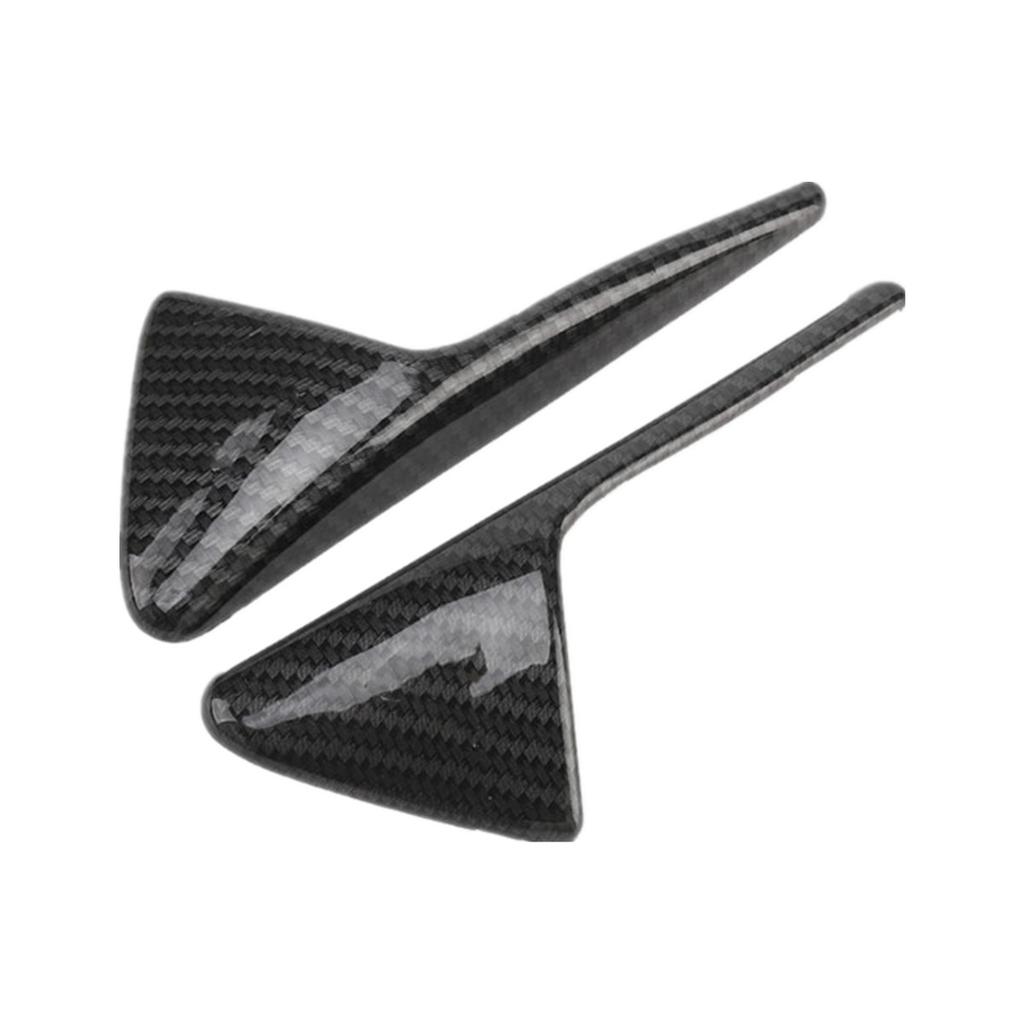 For Model Y 3 2021 Carbon Fiber Style Side Camera Protection Cover 2PCS
