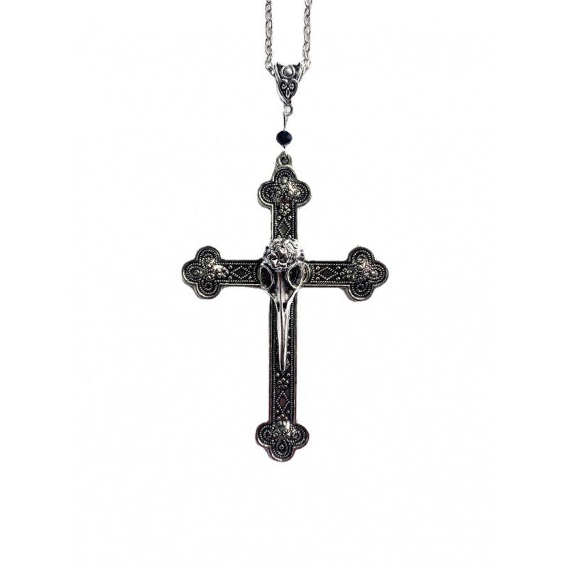 Gothic Punk Cross Necklace Pendant Jewelry