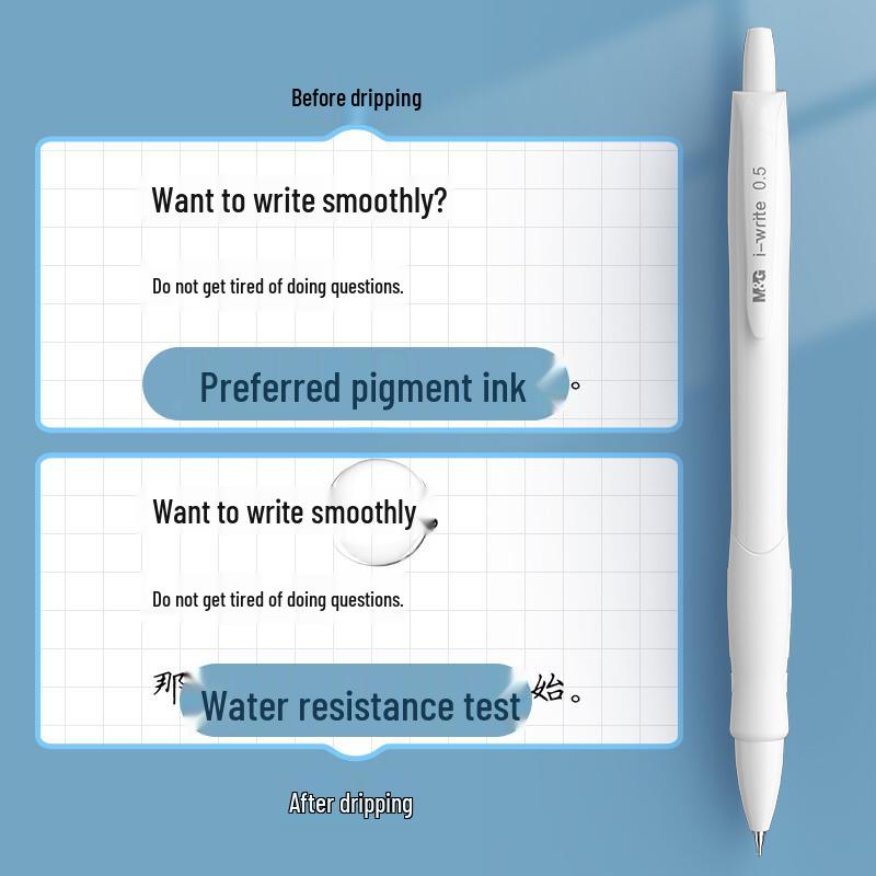 M&G 0.5mm Black Gel Pen Refills