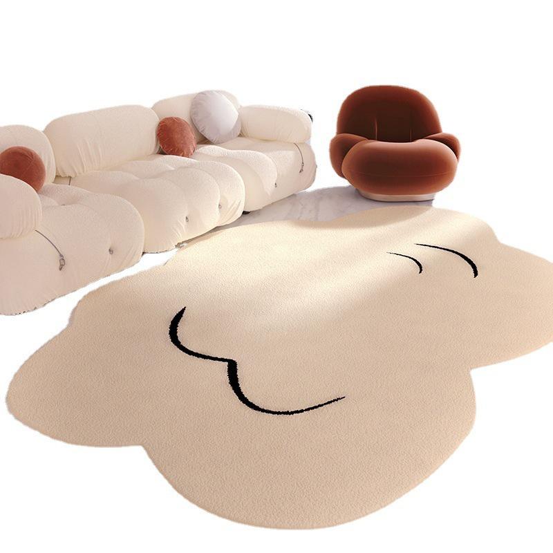 Winter Thickened Imitation Cashmere Living Room and Bedroom Non-Slip Rug