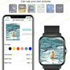2025 New Watch Women Gold Smart Watch Men Waterproof Bluetooth Wireless Call Infinite Screen Smart Bracelet DIY Watch Face Bands