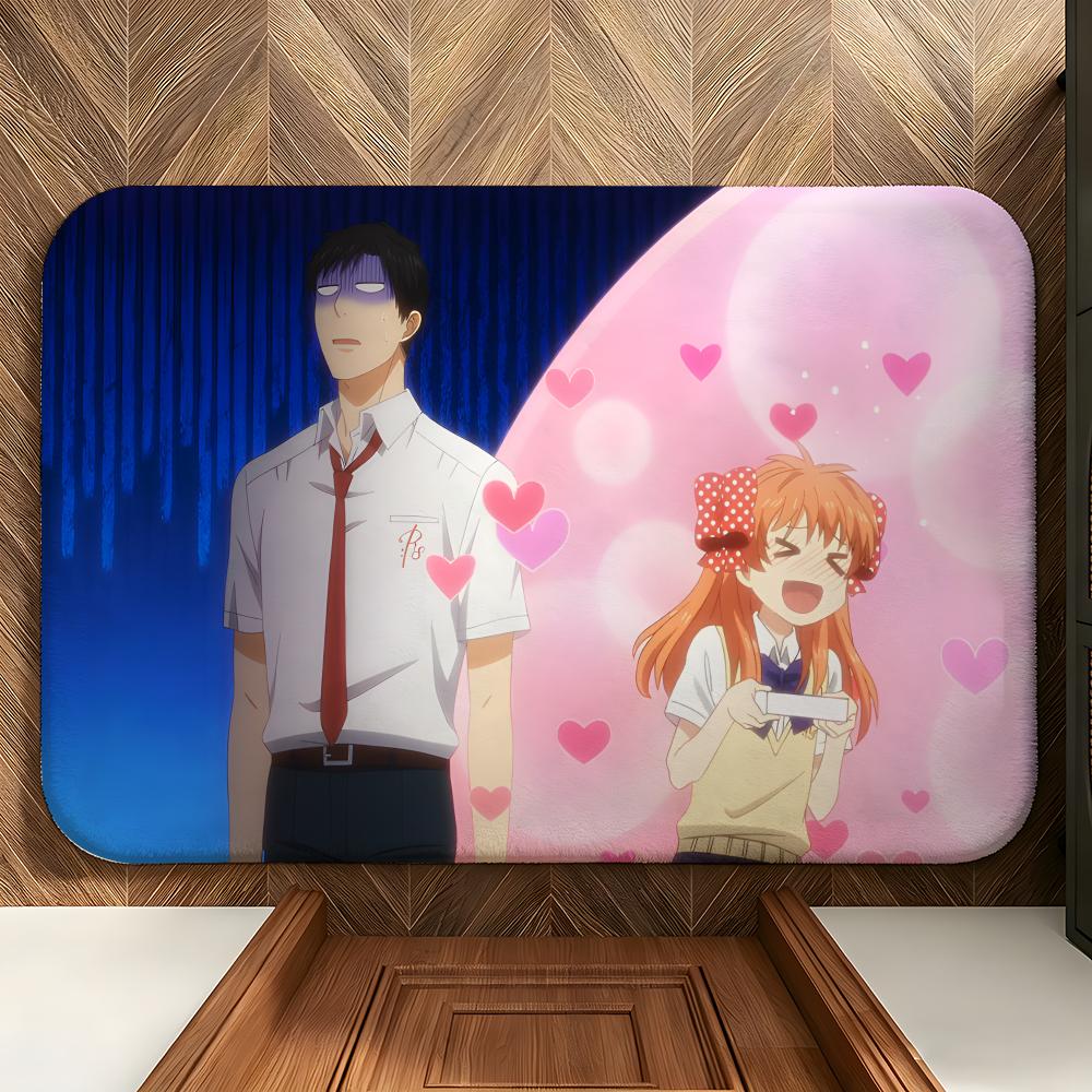 Anime Monthly Girls Nozaki-kun Floor Mat Soft Flannel Floor Mat  Suitable for Entryways, Living Rooms, Bedrooms, and Bathrooms