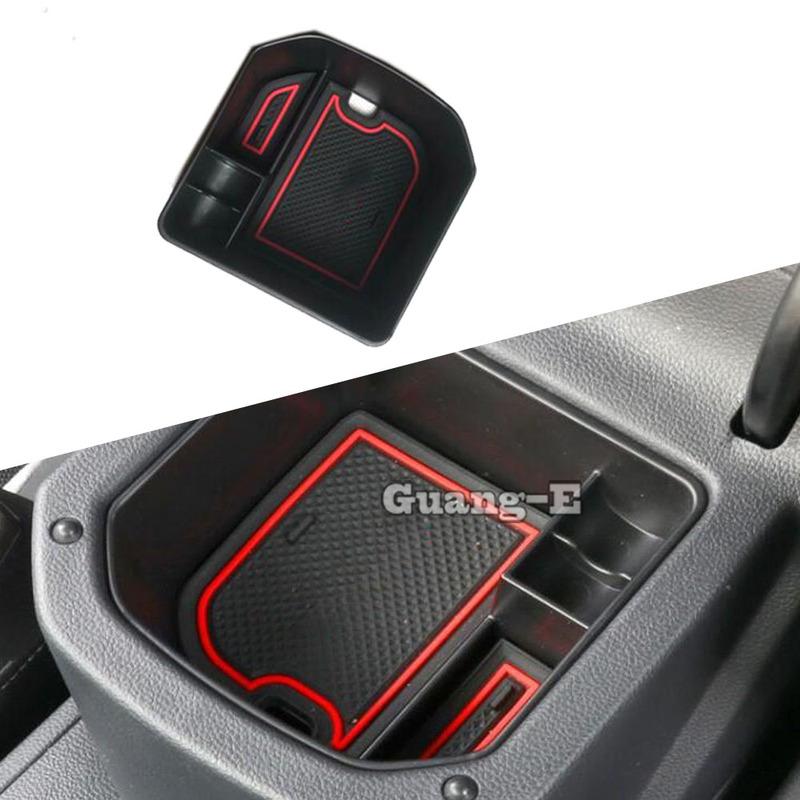 For Volkswagen VW T-ROC TROC 2017 2018 Storage Trim Container Center Console Cup Holder Gear Box Frame Armrest