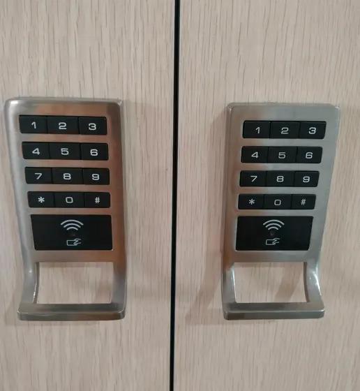 Zinc Alloy Storage Room RFID Code Digital Locker Lock Electronic Password Cabinet Lock GYM Smart Locker Lock