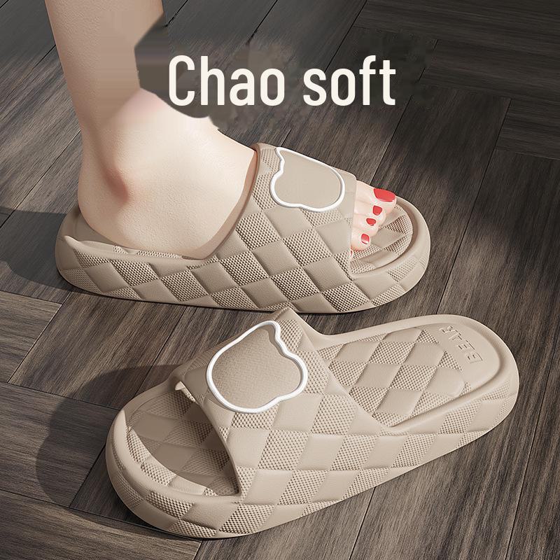 

М які кімнатні літні тапочки: Нековзкі босоніжки з товстої підошви з ЕВА для чоловіків і жінок