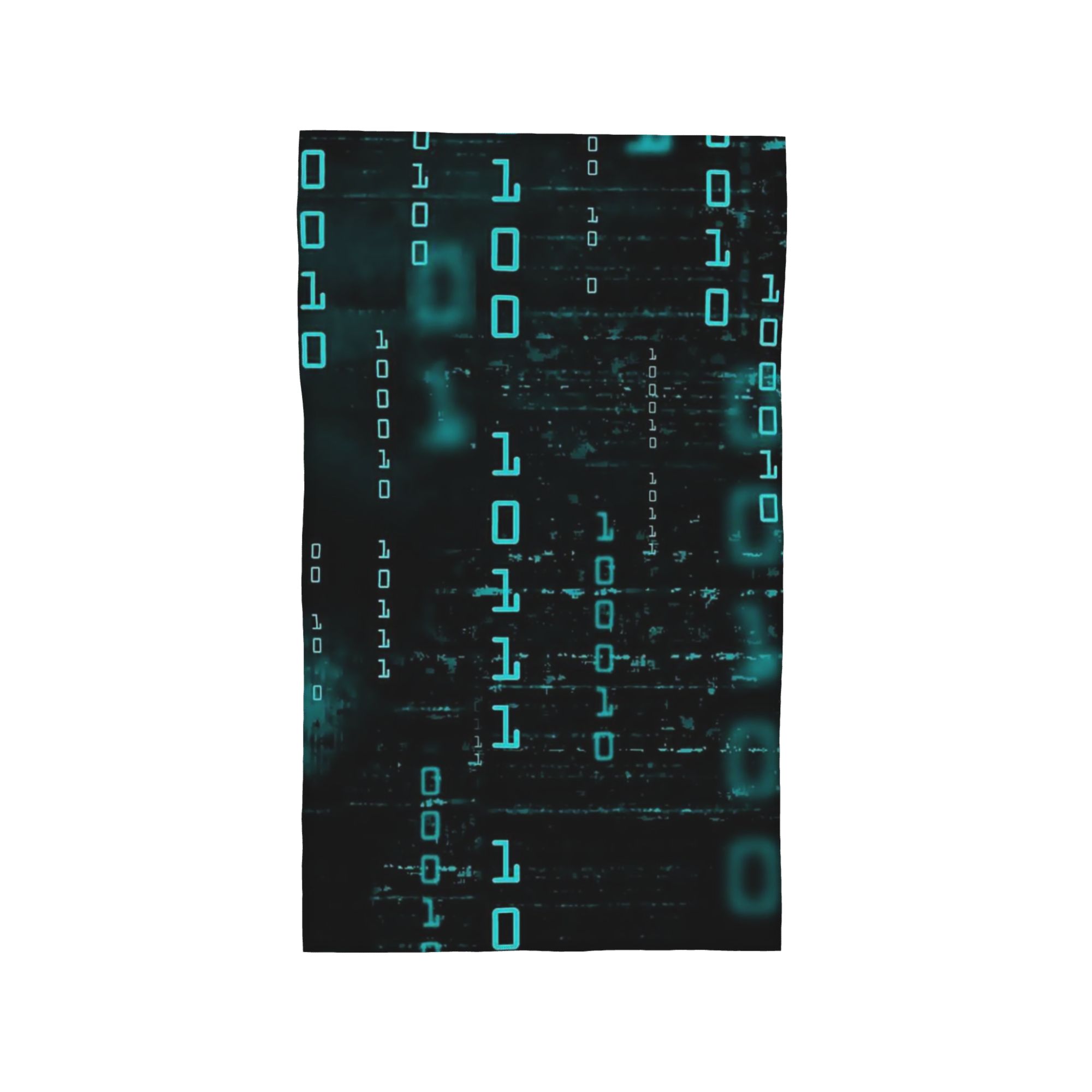 Hacker Code Binary Code Geek Science Computer Soft Face Towel Quick Dry Pool Bath Cotton Towels Absorbent W30*H60(CM)