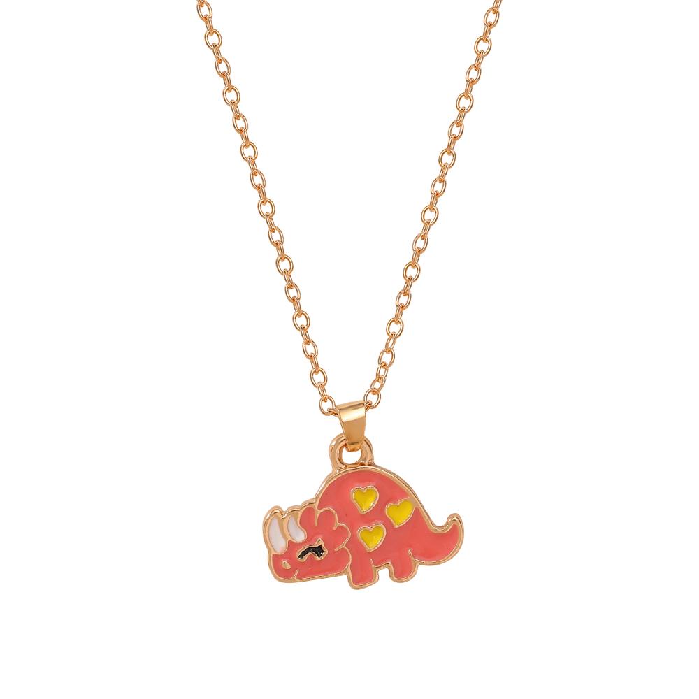 Small Pendant Jewelry Candy Ice Cream Rainbow Cloud Star Heart Flower BFF Joy Babe Charm Necklace Choker For Kids Girls Boy Gift