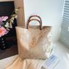 Women S Canvas Underarm Bag Casual Shoulder Handbag For Work Daily Use