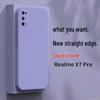 Liquid Silicone Case for realme X7 Pro - Protective Cover for OPPO realme X