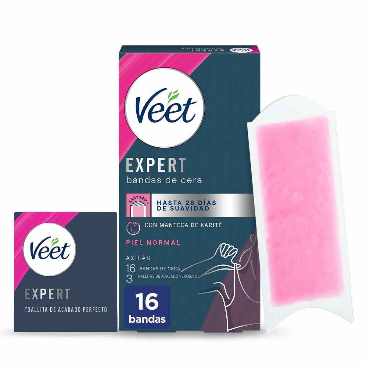 

Восковые полоски для тела Veet Expert Подмышки (16 единиц)