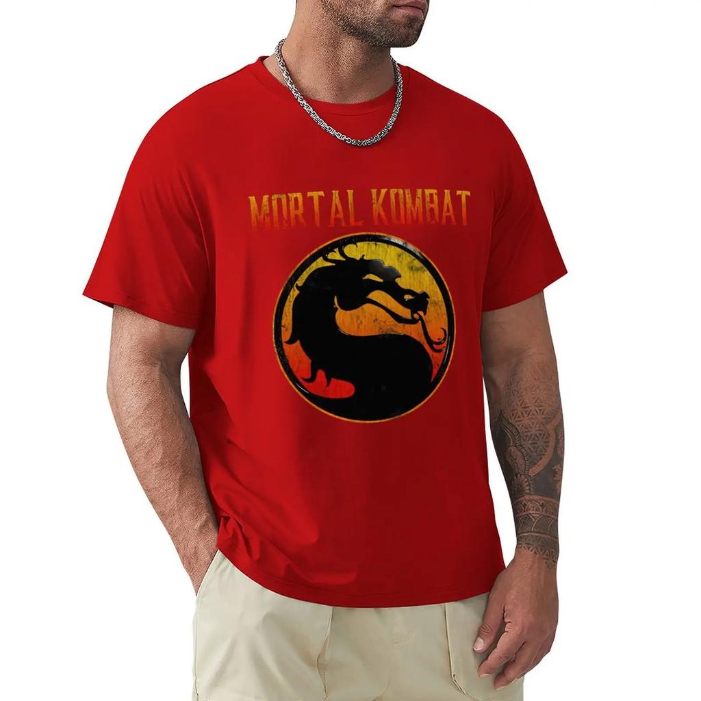 2024 Fashion Graphic Tshirts Cartoon Anime Vintage Mortal Kombat T Shirts Short Sleeve Casual Men 100% Cotton T-shirt Tee Tops