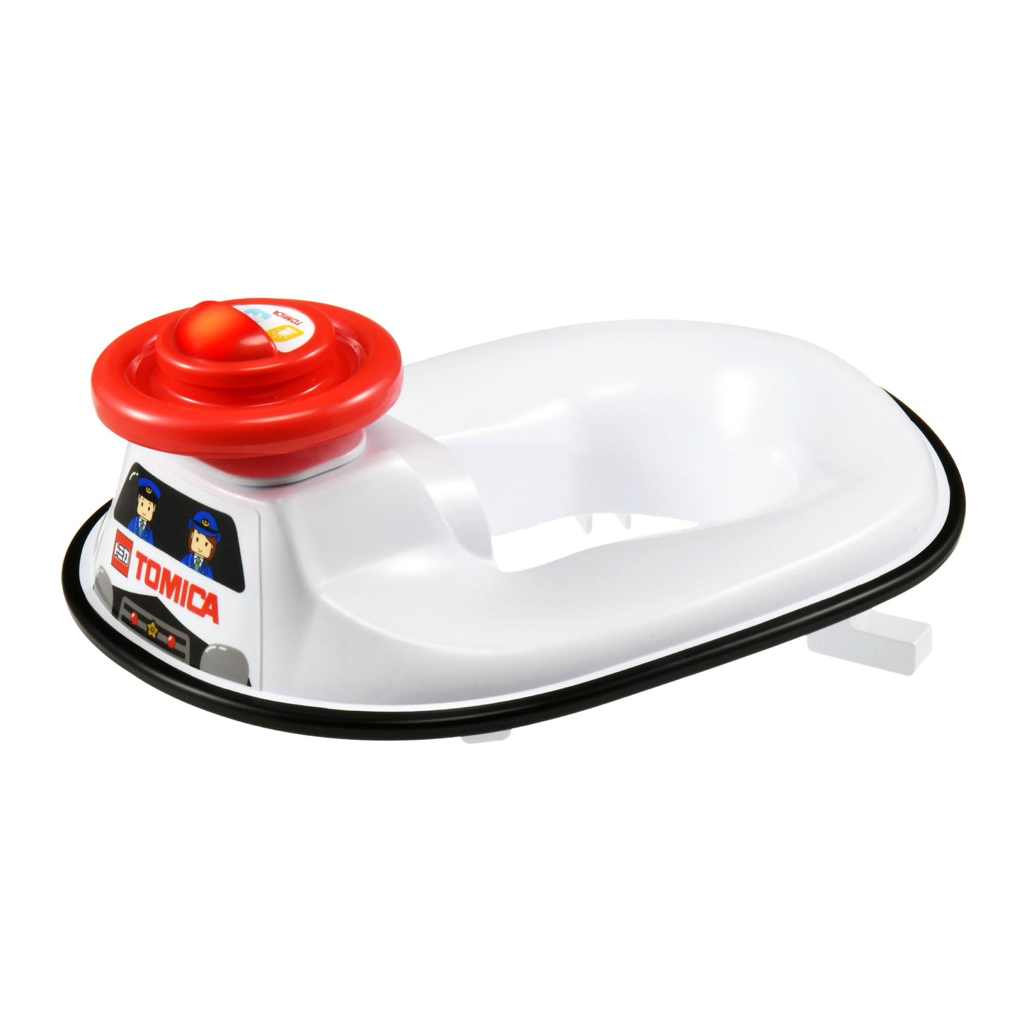 

TAKARA TOMY Говорящее звуковое сиденье для горшка, Полицейская машина Tomica, Детское сиденье для приучения к горшку со звуками, Хикару, Возраст 1,5+, До 25 кг, Легкая установка, 16 мелодий