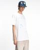 THEMUSEUMVISITOR Pixel Heart Signature Overfit T-Shirt (White)