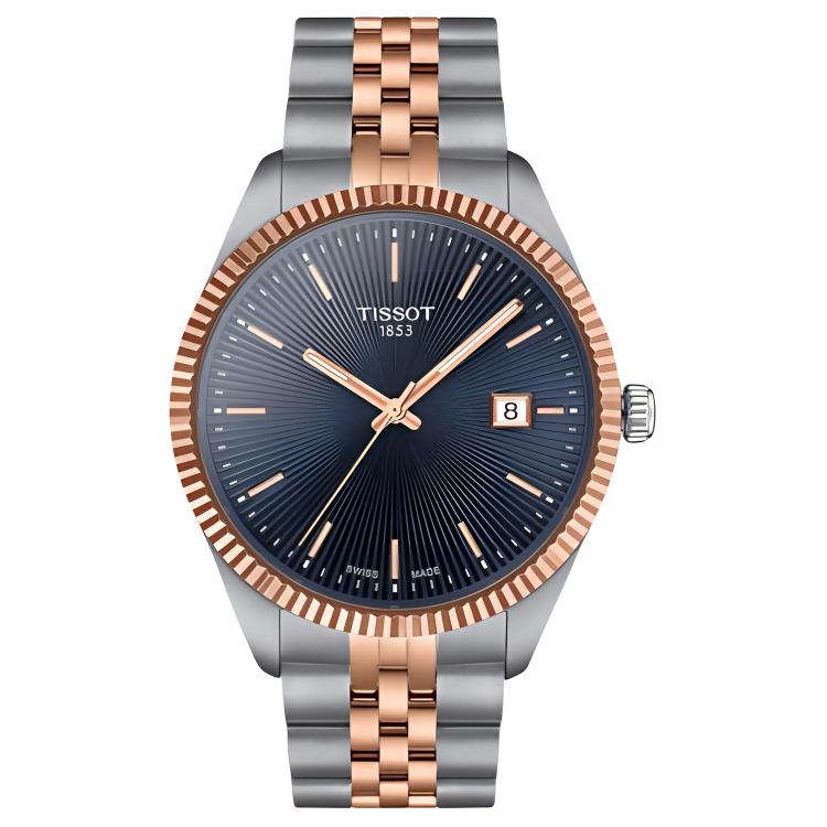 

TISSOT Men s Nostalgic Classic Collection Watch T156.410.22.041.00 Blue Dial