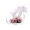 Fish Tank Silicone Coral Concrete Base Simulation Plant Decoration Aquarium Ornaments White
