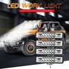 1Pcs 48W LED Work Light Bar Spotlight High Bright DRL Auto Offroad SUV Truck Headlights 4800LM Waterproof Driving Reverse Lamp