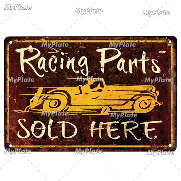 Hot Rod Garage Vintage Metal Sign Tin Sign Vintage  Decoration Plaque Home Wall Decor Bar Sign Home Decor Poster Drop Shipping
