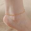 Lucktune Witchcraft Witch Knot Pendant Anklets for Women Stainless Steel Silver Color Anklet Summer Accessories Beach Jewelry