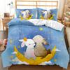 Moon Duvet Cover Cartoon Moon Stars For Toddler Boys Girls Bedding Set Bedclothes Double Queen King Size Polyester Qulit Cover