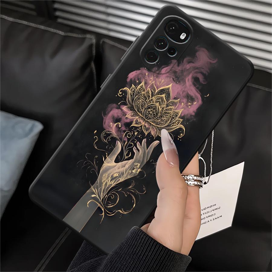 Gothic Butterfly Phone Cover Case for Motorola Moto G22 Edge40 Edge 20 Pro 30 Lite G32 G71 G51 G73 G52 G50 G60s G53 G30