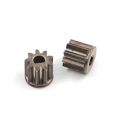 9T D-shaped Hole Charging Drill Gear OD=7.9mm 3.17x2.6mm Hole 9 Teeth Hard Metal Pinion 9z 0.7M DIY Repair Parts