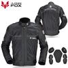 Herren Motorrad Protektorenjacke Mantel Sommer Winter Warm Männlich Motorrad Fahren Reflektierend Anti-Kollision Moto Schutzausrüstung Jacke