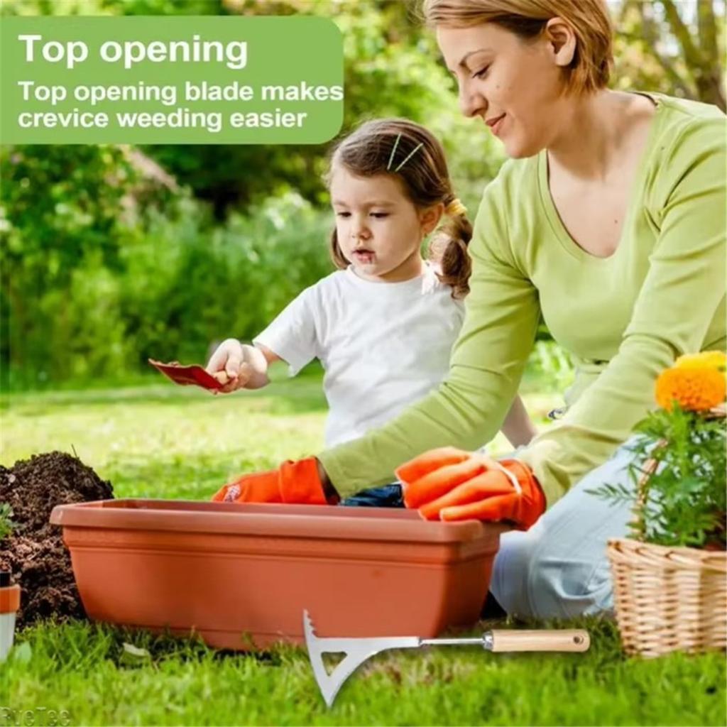 Manual Garden Weeder Portable Weed Puller Practical Extractor Tool for Lawn Yard Bonsai Farm Weed Removal Daily Gardening