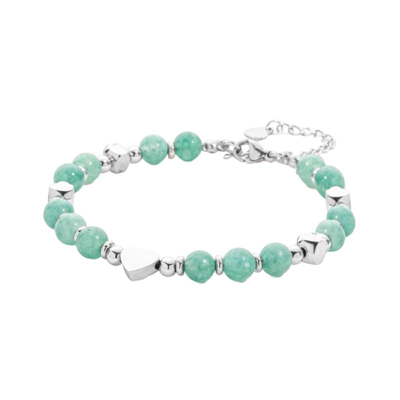 Armband mit Natursteinperlen Handgefertigt Mit Echten Edelsteinen Verstellbares Handgelenk Schmuckzubehör Für Damen Herren