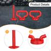 2 Pieces Adjustable Kettlebell Handles Dumbbell Converters Grips for Outdoor