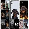 Doberman Dachshund Dog for Samsung Galaxy Note 20 Ultra 10 8 9 S10 Plus Lite S8 A70 A24 A25 S10E A21S A37 A57 A51 A7 Phone Case