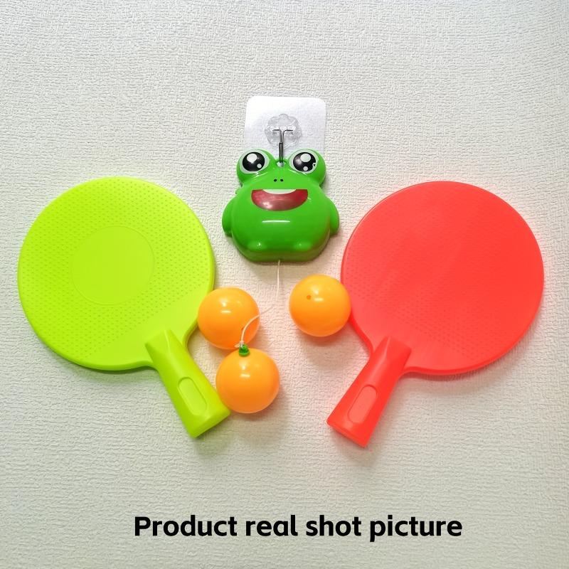 1SET Hanging Table Tennis Training Table, a Parent-child Interactive Indoor Hand-eye Coordination Practice Toy Suitable for Children