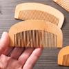 Portable Pocket-Sized Peach Wood Detangling and Massage Comb