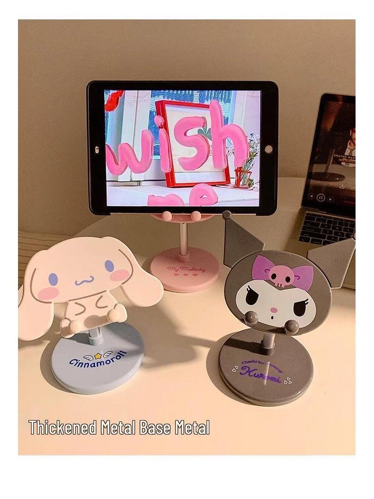 Cinnamoroll Phone Holder: Stable Stand for Tablets & Phones, Perfect for Drama Watching in Dorms
