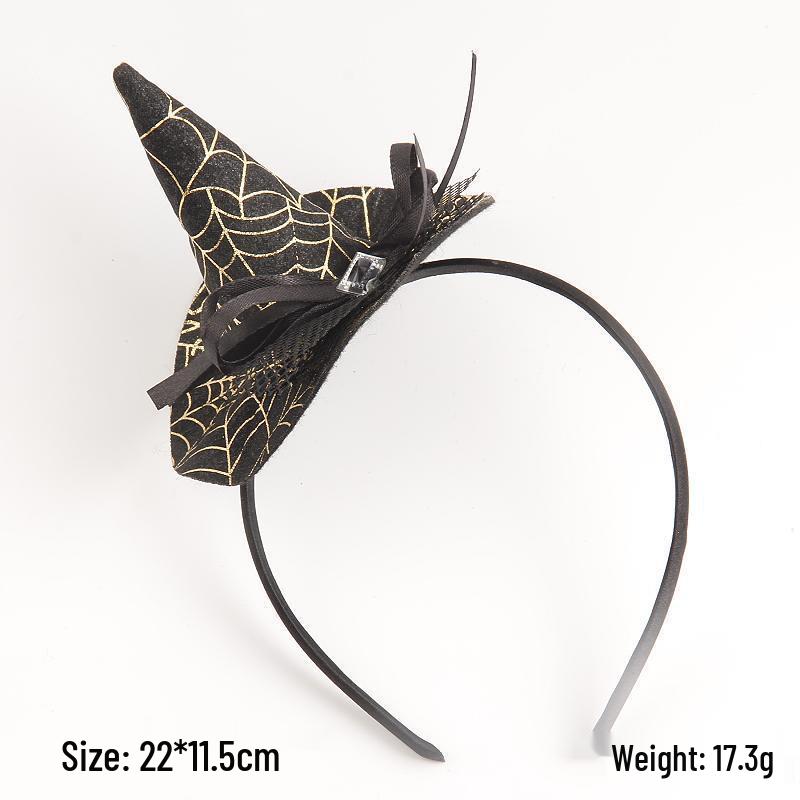 Bentiță de Halloween 2025 Accesorii de Păr: Recuzită festivă pentru Festivalul Fantomelor și adunări de petrecere