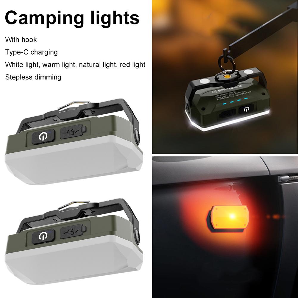 Camping Lantern LED Waterproof Portable Cordless Battery Powered Flood Lights For Hiking Fishing Tent Outdoor Power