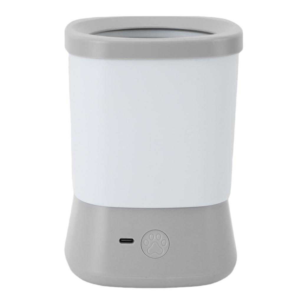Automatický čistič psích tlapek 2 rychlosti USB dobíjecí elektrický čistič tlapek a nohou pro domácí mazlíčky masážní pohárek pro malé a střední plemena