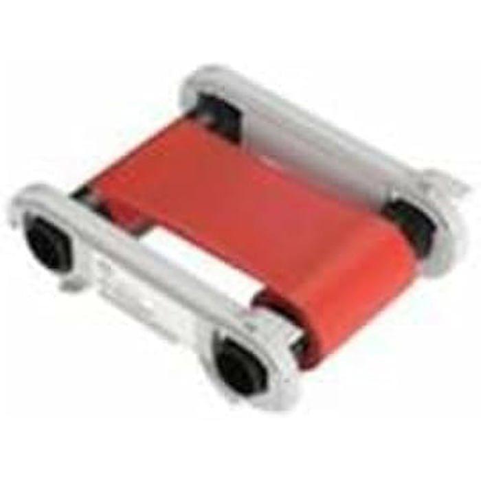 Ruban d'impression - EVOLIS - RCT013NAA - Rouge - Transfert thermique - Compatible Primacy, Zenius, Elypso