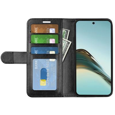 Für Realme 13 Pro 5G (Global)/13 Pro+ 5G (Global) Brieftaschenhülle Crazy Horse Textur Ständer Leder Handyhülle
