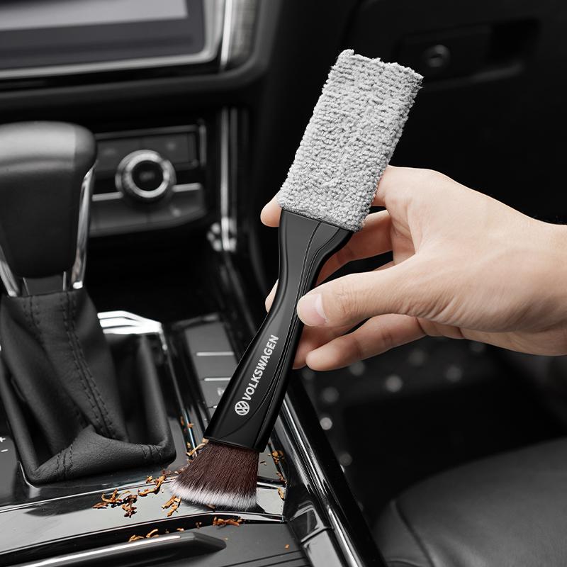 For VW Car Conditioning Air Outlet Cleaning Brush Interior Brush Washer For VW Volkswagen Golf Polo Passat Jetta Interior Mouldings JR2 ES1