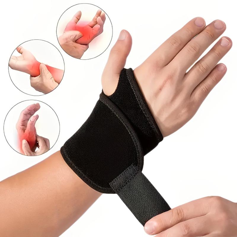 Selbsterhitzendes Handgelenkband, Magnetfeldtherapie-Stützbandage, beheizter Handwärmer, Kompression, Schmerzlinderung, Armband, Desinfektionsgürtel