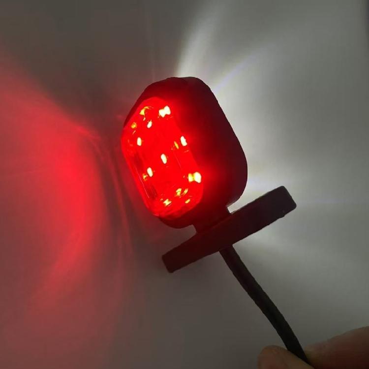 Replacement Side Marker Indicator Lamps 12V 24V Truck Side Marker Light Universal for Trailer Lorry Rear Brake Lights