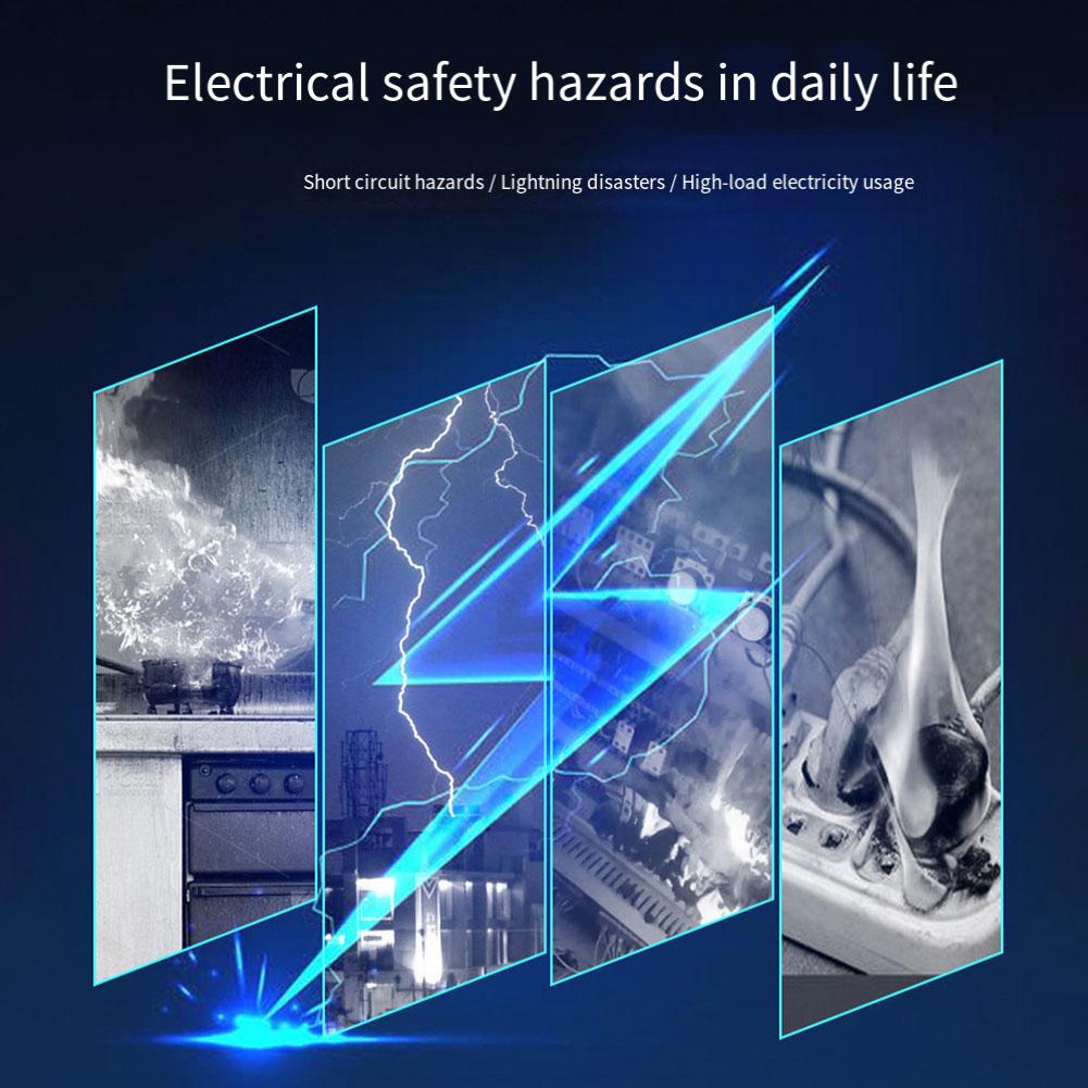 20A Circuit Breaker FI Circuit Breaker Fast Response Leakage Protector Circuit Breaker 81.2*70.5*35.5mm Electrical Protection