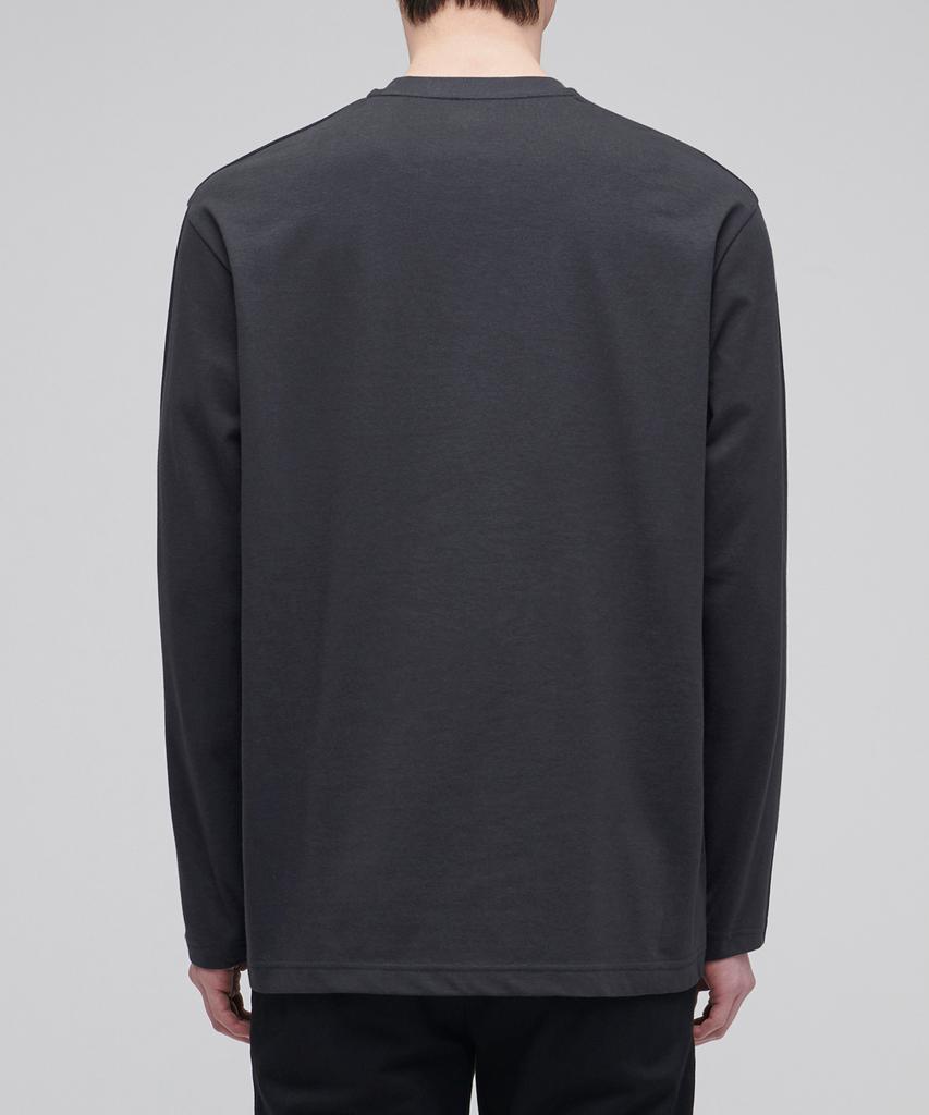 Musinsa Standard [Cooltandard] Crew Neck Long Sleeve T-Shirt [Dark Gray]
