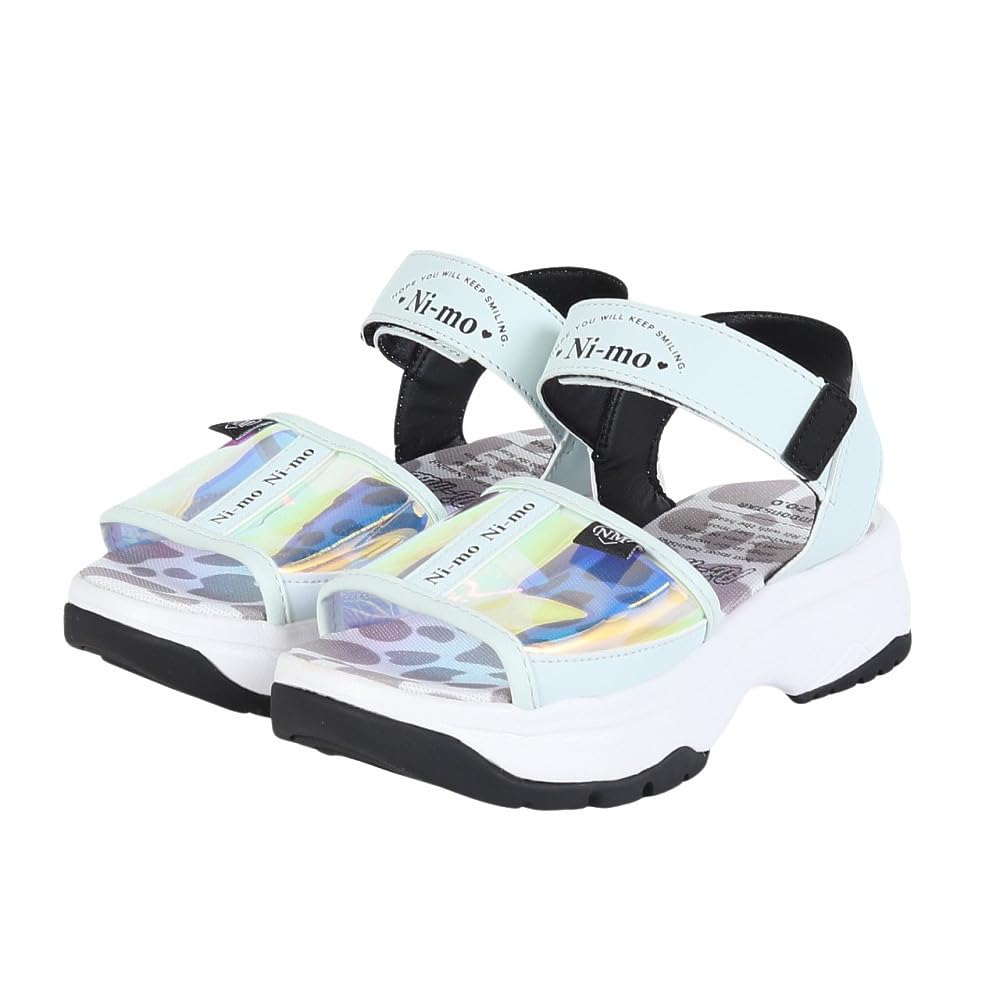 

Sandals NM J131 Girls cm 2E [Moonstar] Mint/Animal 19.0